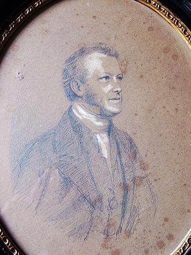 Close up of portrait of Henry Venn Elliot
