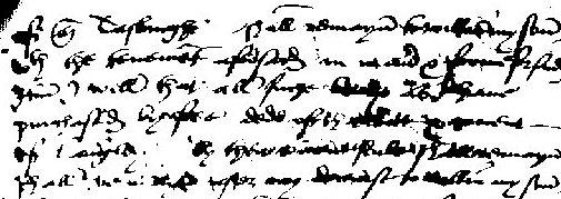 difficult handwriting, Handwriting expert, Example of Secretary Hand, Westwood Family History, Family History Research and Genealogy